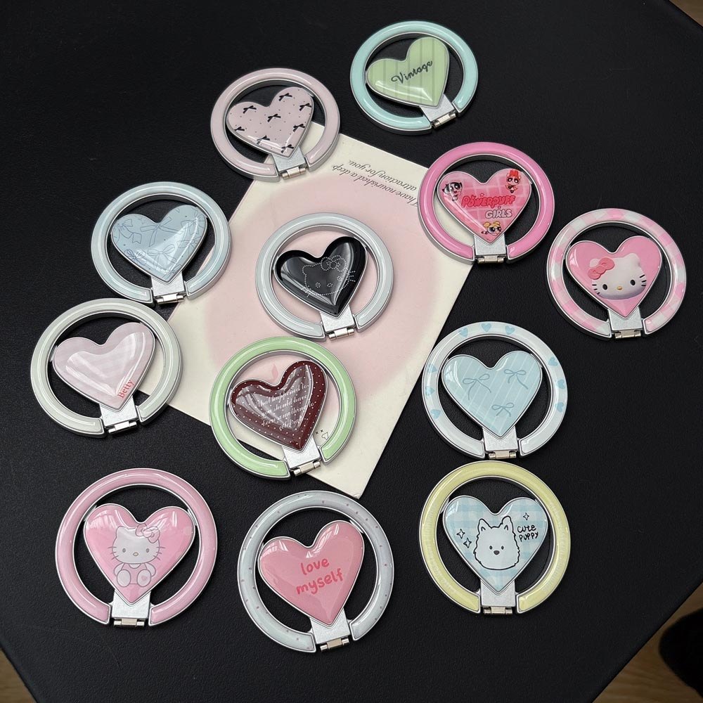 Popsocket Ins Love Magnet Giá đỡ điện thoại có thể gập lại cho điện thoại nam châm