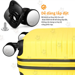 Bánh Xe Vali Thay Thế American Tourister Curio A08 – Bánh Xe Lăn Đa Năng, Phù Hợp Vali Có Bánh Xe