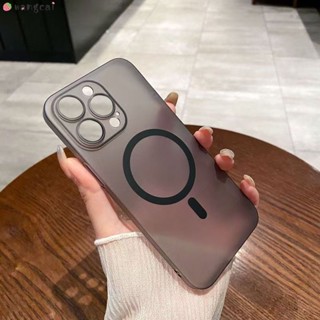Dành Cho Xiaomi 17 15 15S 14 13 13T Civi 5 Poco F7 F6 F5 X7 X6 Pro Max Ultra Vỏ Điện Thoại Từ Siêu Mỏng Đơn Giản Kinh Doanh Mờ Trong Suốt Vỏ Cứng