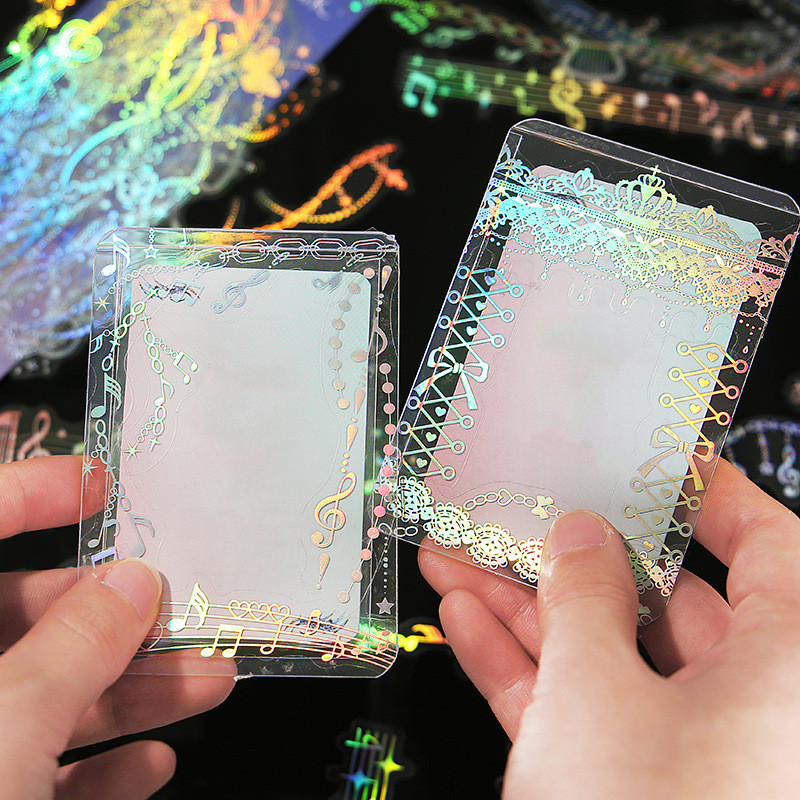 Lovers Firefly Streamer Series PET Sticker Pack Dreamy đầy màu sắc Cuckoo Card Sổ tay DIY Trang trí viền trơn W3HD
