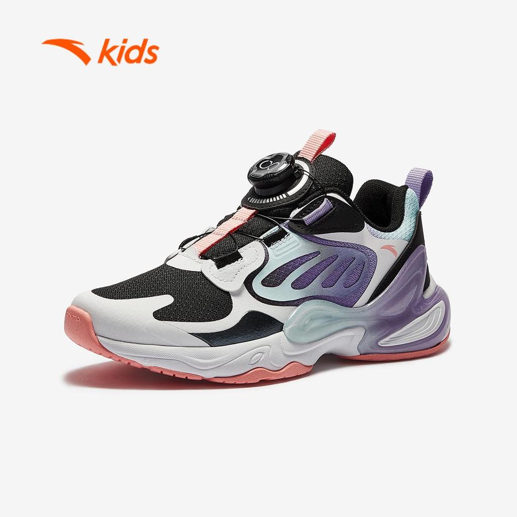ANTA Kids Giày Thời Trang Bé Gái Êm Nhẹ, Thoải Mái Vận Động, Khóa Xoay Tiện Lợi 322548810U