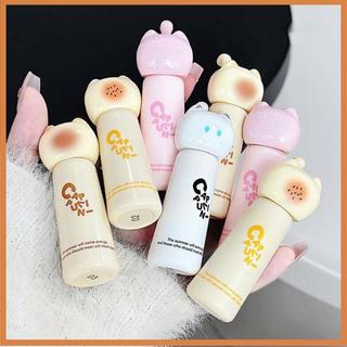 [savemoneyeveryday] Son bóng dễ thương dưỡng ẩm mượt mà và lâu trôi Lip Glaze 4 sắc thái Dễ dàng bôi vết bẩn môi cho người mới bắt đầu [vn]