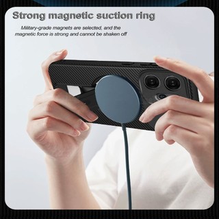 Dành Cho Reno15F 5G Vỏ Cho Oppo Reno 15 Pro Max F 15Promax 15F 1 5 Reno15 Pro Reno15ProMax Reno15 F Reno15F 2025 Từ Tính Có Giá Đỡ Vòng Vỏ Điện Thoại Vỏ Giáp Chống Sốc Ốp Lưng