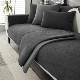 Hàng sẵn có Vận chuyển nhanh Chenille Sofa Đệm Bốn mùa Đa năng Đơn giản Hiện đại Sofa Bao gồm tất cả Mùa xuân Thu Sofa Đệm Chống trượt Cảm giác cao cấp 01