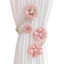 MỘT Khóa Rèm Hoa Thanh Lịch Handmade Trang Trí Drape Tieback Cho Trang Trí Nhà