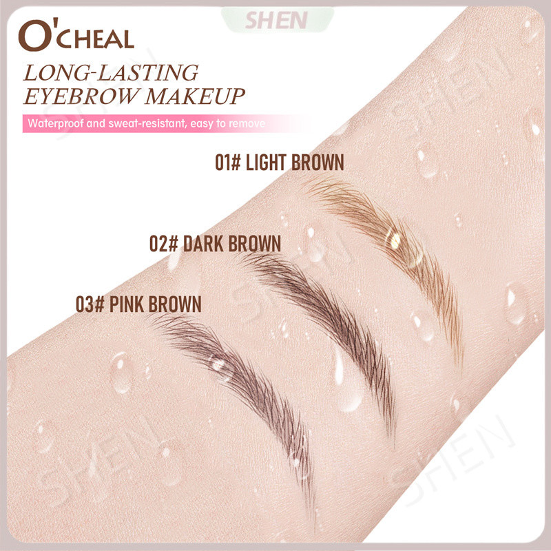 D.G Kem Nhuộm Lông Mày Ba Chiều 10g Chống Thấm Nước Lâu Dài Không Mờ Màu Tự Nhiên Rendering Novice Friend