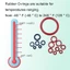 Cc 30 Chiếc Máy Cà Phê Chống Rò Rỉ Silicon Gioăng Bộ Thay Thế Vòng Niêm Phong Silicon Thích Hợp Cho Cải Tiến Performancean