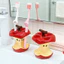 ✈️Giao Hàng 24h✈️ Apple Shape Giá đỡ bàn chải đánh răng bằng gốm cao cấp Đế kem đánh răng Đồ trang trí phòng tắm