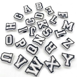 Charm/Sticker gắn dép - Charm Bảng chữ cái- bán từ 3 chữ giá 5k/1 chữ