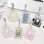 Trường Văn Phòng Phẩm Acrylic Đôi Cánh Thiên Thần Ảnh Đựng Thẻ Túi Mặt Dây Chuyền Photocard Cứng Nhỏ ID Phim Trong Suốt 3 Inch