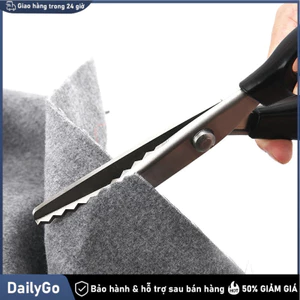 Kéo cắt viền răng cưa đa năng 3-7mm Kéo cắt vải،Lưỡi răng cưa / Răng cưa،hình răng cưa, lượn sóng