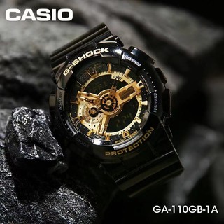Đồng Hồ Nam Dây Nhựa Casio G-Shock GA-110GB-1A Chính Hãng - GA-110GB-1ADR