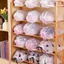 NKSFX 10 Túi Đựng Giày, Túi Đựng Giày Chống Bụi Nơ Thỏ, Bộ Dụng Cụ Sắp Xếp Giày Chống Ẩm Nhẹ Có Thể Tái Sử Dụng