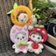 Trái Cây Chính Hãng 20cm Cotton Búp Bê Trái Cây Mũ Sinh Nhật Nữ Bé Trai Bé Cam Đào Quần Áo