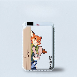 Hộp đựng thẻ ví họa tiết thỏ và cáo dễ thương cho iPhone 11pro 12promax 13 15pro 15promax 14 14promax 14 pro 16 16plus 16 Pro Max 17 17promax 17airWallet