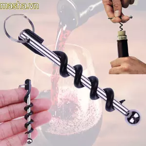 Móc khóa kéo nút chai EDC Nút chai ngoài trời