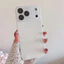 Ốp Điện Thoại Pha Lê Thủy Tinh Sang Trọng Cho IPhone 17 17 16 Pro Max 15 14 13 Pro Max Vỏ Chống Sốc