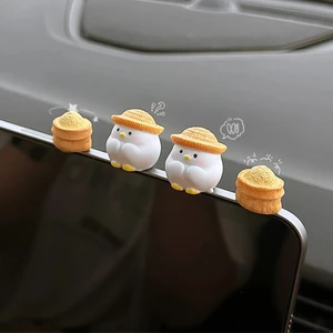 4 Cái / bộ Gà Mini Dễ Thương Trang Trí Nội Thất Ô Tô Tự Động Bảng Điều Khiển Trung Tâm Bảng Điều Khiển Gương Phía Sau Tự Làm Trang Trí Bộ Sưu Tập Đồ Chơi Phụ Kiện Xe Hơi