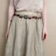 Thắt lưng bohemian phong cách dân tộc retro, nhiều lớp đính hạt - phù hợp với quần áo phụ kiện