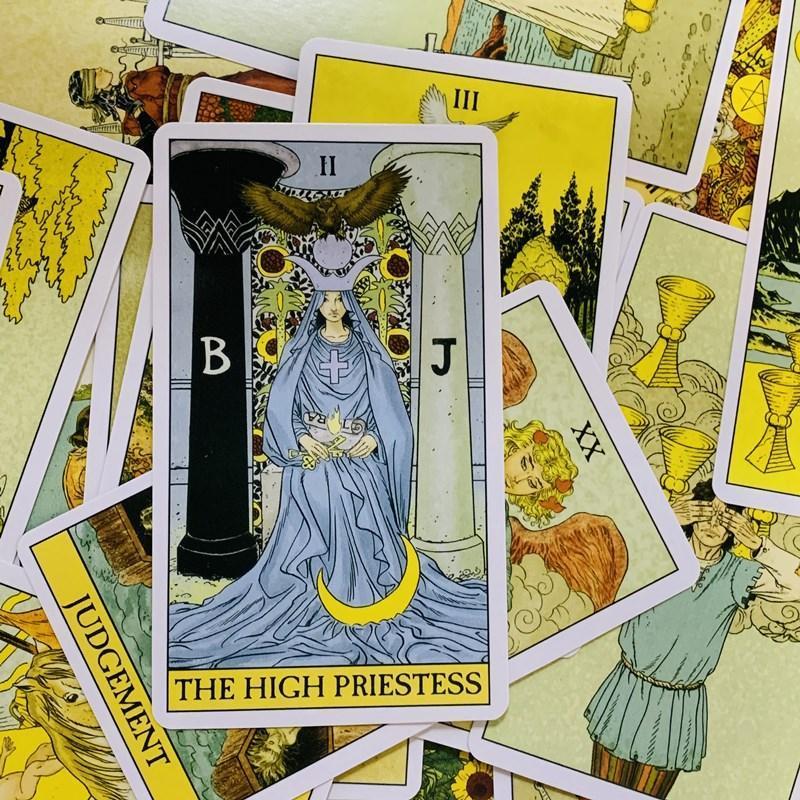 Before Tarot Cards A 78 Oracle English Visions Bói toán Phiên bản Deck Borad Chơi trò chơi dành cho người mới bắt đầu saixit2vn