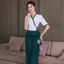 Quần áo làm đẹp cao cấp dành cho nữ Thẩm mỹ viện cao cấp Quần áo làm việc Quần áo tắm chân Kỹ thuật viên Quần áo làm việc