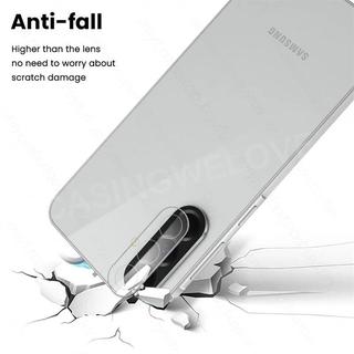 3 Miếng Phim Bảo Vệ Ống Kính Máy Ảnh Cho Samsung Galaxy A57 A37 A17 A37 A27 A36 A26 A16 A56 LTE 4G 5G HD Trong Suốt Kính Cường Lực Bảo Vệ Toàn Diện Mặt Sau Ống Kính Camera Phim