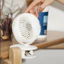 Quạt Kẹp Xoay Để Bàn WIWU FS-03 - 3 Cấp Độ Gió, Xoay 360 Độ, Thiết Kế Đa Năng, Pin Bền Bỉ