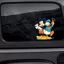 Độc Đáo Mickey Donald Vịt Sáng Tạo Xe Dán Hoạt Hình Cửa Sổ Ô Tô Miếng Dán Xe Máy Điện Chống Trầy Xước Miếng Dán Trang Trí 26.3.26