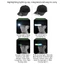 Cc Đèn LED cầm tay Mũ bóng chày có thể sạc lại và nhiều chế độ chiếu sáng cho những người đam mê ngoài trời