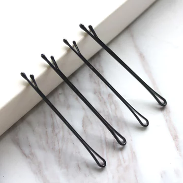 Hộp Đóng Hộp Đầu Tròn Studio Chuyên Dụng Cuộn Tóc Đen Kẹp Tóc Kẹp Tóc Kẹp Tóc Kẹp Bên Kẹp Thép Nhỏ Kẹp Tóc Hạt Thẳng Kẹp Tóc