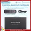 Bộ chuyển đổi quang học với bộ chia âm thanh kỹ thuật số quang học 2 chiều Spdif Toslink ra với bộ phận dự phòng công tắc điều khiển từ xa IR