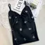 Shop Xanh Bạc Bướm Pure Desire Với Ngực Miếng Lót Sling Váy Ngủ In Hình Bướm Ngọt Băng Lụa Bộ Đồ Ngủ Nữ Homewear