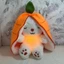 Dâu Có Thể Biến Đổi Thỏ Đồ Chơi Nhẹ nhàng Plushie Hoạt Hình Dễ Thương Sang Trọng Cotton Đồng Hành Búp Bê