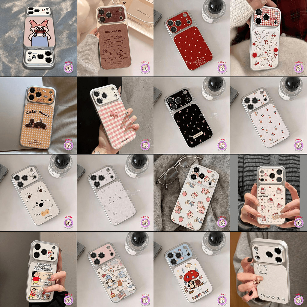 Ốp Điện Thoại Ngẫu Nhiên Cho iphone 17Promax 17 16 15 14 13 12 11 16promax 15promax 14promax 12promax 11promax xsmax 7plus Cặp Đôi Nữ Hoạt Hình Dễ Thương Chống Rơi Mù Hộp Hoa Mùa …
