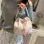 Cheenm Ngọc Trai Dây Xích Buet Túi Đeo Vai Nữ Đơn Giản Mới Phong Cách Trung Hoa Retro Túi Đeo Ngang VN