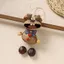 Stormy Handmade Hạt Vỏ Búp Bê Lục Lạc Đồ Trang Trí Niche Túi Dễ Thương Treo Móc Khóa Chuông Gió Treo 4.18
