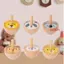 DARON 6 Cái / bộ Đồ Chơi Quay Bằng Gỗ, Đồ Chơi Con Quay Xoay Động Vật Hoạt Hình, Đồ Chơi Fidget Gỗ Tự Nhiên Nhiều Màu Sắc Trái Cây Quay Con Quay Bằng Gỗ Bộ Con Quay Con Quay Bằng Gỗ Trẻ Em