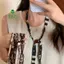 Dây xích choker hạt gỗ Nelace phong cách boho, phụ kiện thời trang nữ mới