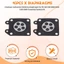 40 Chiếc Cưa Xích Bộ Chế Hòa Khí Đo Màng Cho 95-526 500 3800 4500 5200 5800 Xe Lắp Ráp Gioăng Bộ