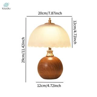 Đèn đầu giường Đèn đầu giường thanh lịch với đèn bàn thủy tinh gốm Đèn nấm trang trí có điều khiển USB và độ sáng có thể điều chỉnh cho giấc ngủ