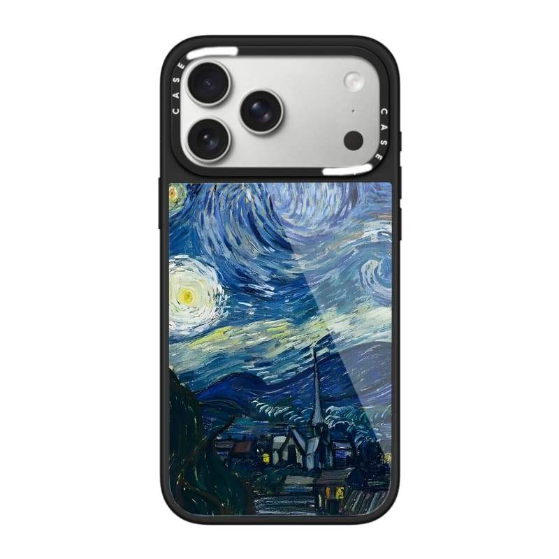 CASECASE X Tranh Sơn Dầu Đồng quê Vỏ Kính Hút Từ Tính Chống Trầy Xước Cho IPhone 17 Air 16 15 14 Pro Max Plus Ốp Lưng Cứng Có Hộp Khắc logo