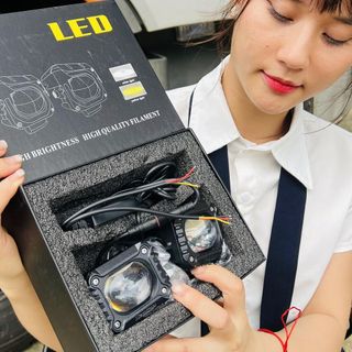 Đèn BI CẦU QUỐC DÂN cho xe máy, ô tô SÁNG và NHẸ ĐIỆN dùng chung