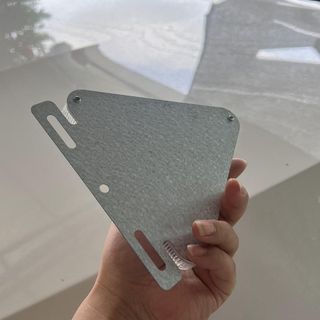 Đèn Tam Giác NĂNG LƯỢNG MẶT TRỜI đường kính 15cm tự động cảm ứng phát sáng cho xe ô tô