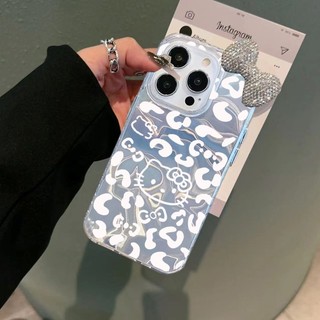 Ốp Lưng Hello Kitty Nơ Kim Cương 3D Cho Realme 15X 15T C71 14T C75X C61 C75 C63 15 13 Pro C65S Realme Note 70T 60X Cô Gái Hoạt Hình Nước Ripple Laser Vỏ Điện Thoại