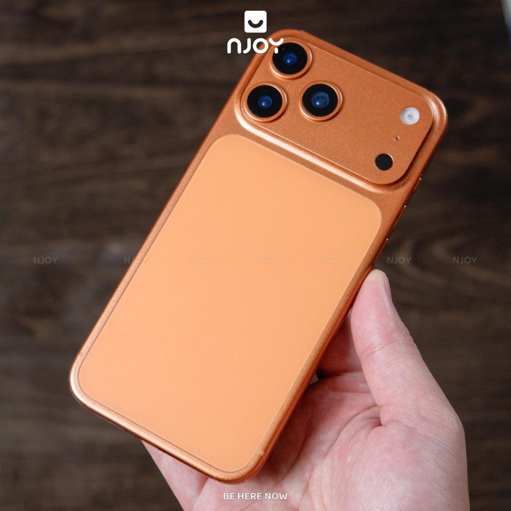 Miếng Dán PPF Nhám Chống Vân Tay Cho Điện Thoại iPhone 17 Pro Max 16 15 14 13 12 11 Njoyshop