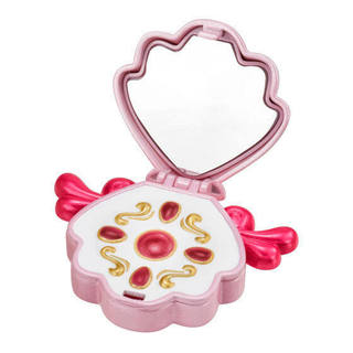 [BTF] Nhật Bản BANDAI Nàng Tiên Cá Giai Điệu Ngọc Trai Nàng Tiên Cá Biến Hình Gương Mô Hình Viên Nang Đồ Chơi Gương Trang Điểm LW3B