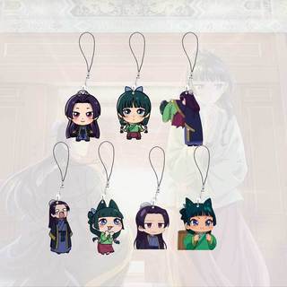 Cute Acrylic Maomao Jinshi Mobile Phone Charms The Apothecary Diaries Small Pendant Phone Chain Keychain Fans Fr