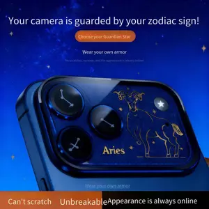 Miếng Dán Ống Kính IPhone 17 pro max Bảo Vệ Ống Kính Mười Hai Chòm Sao Tích Hợp Áo Giáp Mờ 17pro 17Air Chống Sốc Tất Cả Các Loại