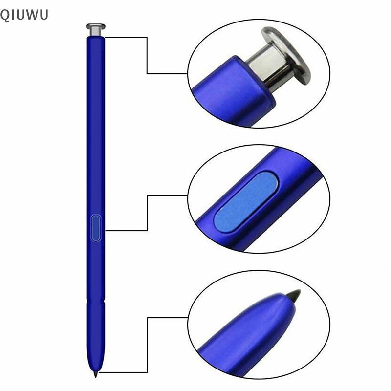 QIUWU 1 Bút cảm ứng áp suất thông minh cho Galaxy Note 10 / Note 10 Plus Pro Bút điện dung hoạt động không có bút S điện thoại di động.
