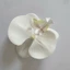 SHUPUN 10 Đầu Hoa Lan Bướm, Thủ Công Lụa DIY Mô Phỏng Bướm Phong Lan, Kẹp Tóc Đầu Hoa Giả 9cm Thực Tế / Boutonniere / Trang Trí Bánh
